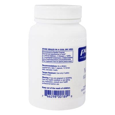 Pure Encapsulations, NAC Free Form N-Acetyl-L-Cysteine 600 mg. - 90 ...