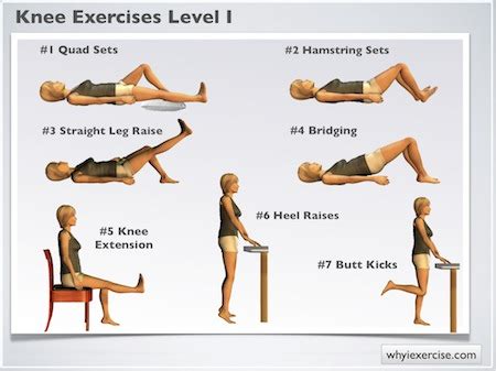 Knee exercises: Illustrated therapeutic strengthening exercises