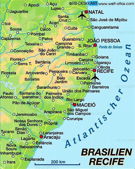 Recife Map - ToursMaps.com