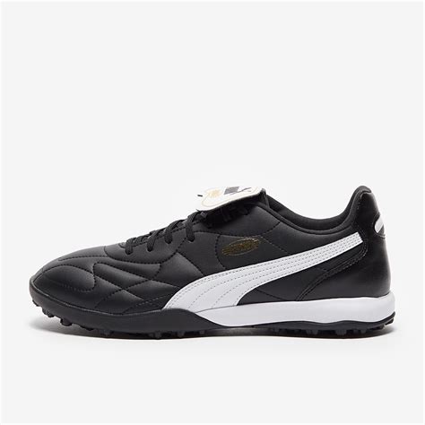 Puma King Top TT - Puma Black / Puma White / Puma Gold - Football Shirt ...