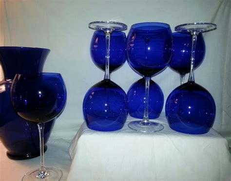 Cobalt Blue Goblets / Wine Glasses | Collectors Weekly