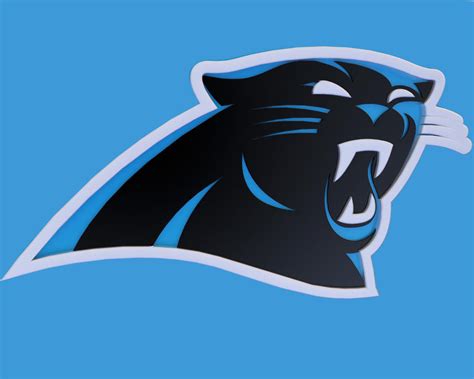 Carolina Panthers 3D Sports Logo by aberrasystems on DeviantArt