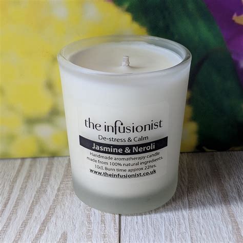 Aromatherapy Candle - Jasmine & Neroli - 10cl - The Infusionist