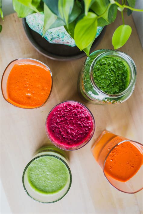 5 Fresh Juice Recipes for Clear Skin | The Fox & She