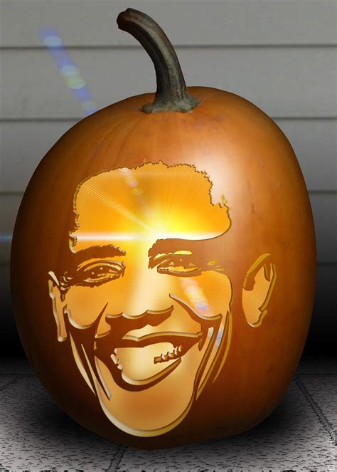 Barack Obama - Barack-o-lantern Illustration | Carved pumpki… | Flickr