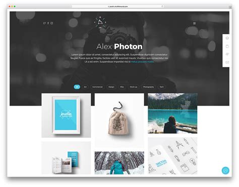 Html Templates For Portfolio