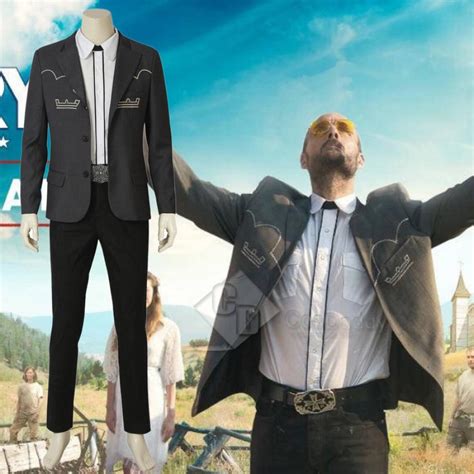 PS4 Game Far Cry 5 FARCRY5 Eden's Gate The Father Joseph Seed Cosplay Costume