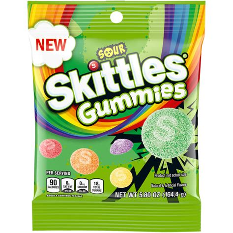 Sour Skittles Gummies 5.8 oz. Bag - All City Candy