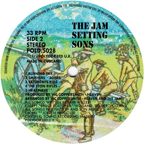 The Jam - Setting Sons (coaster)