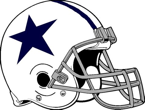 Cowboys Football Helmet Clip Art - ClipArt Best