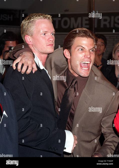 LOS ANGELES, CA. November 09, 1997: Actors NEIL PATRICK HARRIS (left) & CASPER VAN DIEN at ...