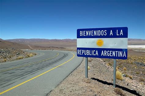 Which Countries Border Argentina? - WorldAtlas