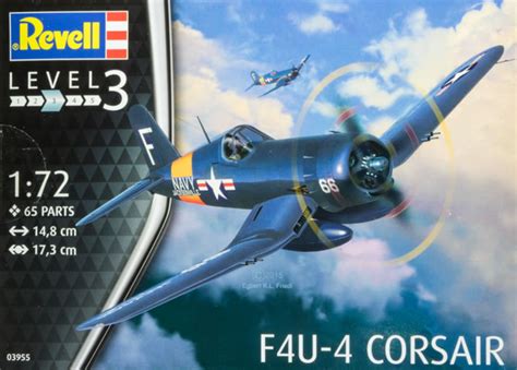 Revell 1/72 scale F4U-4 Corsair Review by Rafe Morrissey