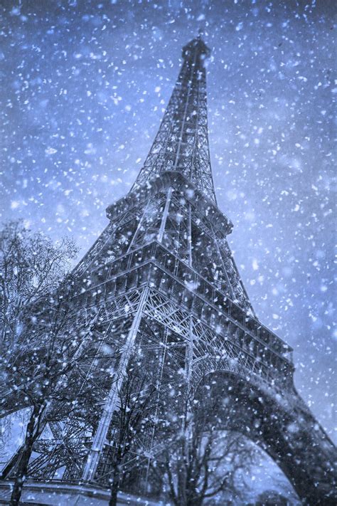 Eiffel Tower Winter Wallpapers - Wallpaper Cave