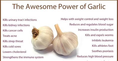 The Benefits Of Garlic In The Body - health benefits