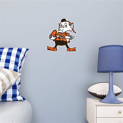 Small Cleveland Browns Brownie Teammate Logo Decal | Shop Fathead® for ...