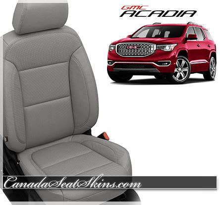 New 2017 GMC Acadia Leather Patterns Launch | The Canada Seat Skins Company