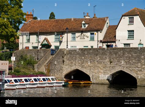 Abingdon, River Thames Bridge Stock Photo - Alamy