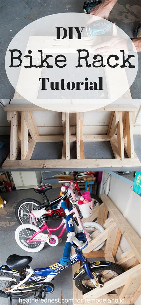 Remodelaholic | Build a DIY Bike Rack Tutorial