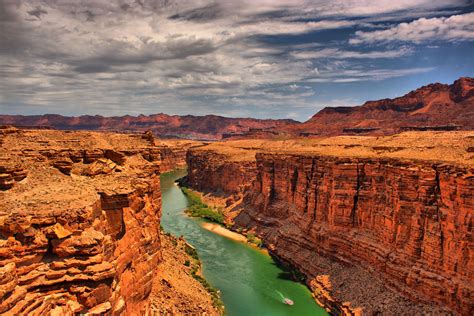 Colorado River, Grand Canyon, North Rim - in HDR | Southwest travel ...