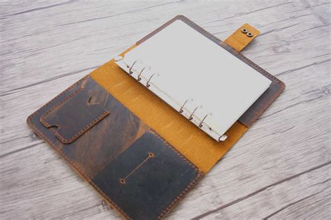 Handmade Leather Journal | Mens Leather Journal | Flix Gifts