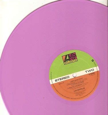 popsike.com - LED ZEPPELIN "IV" colored vinyl PINK LP Ltd Ed import ...