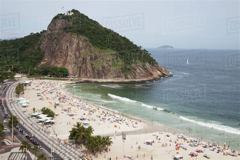 Leme Beach and Leme Fort; Rio de Janeiro, Brazil - Stock Photo - Dissolve