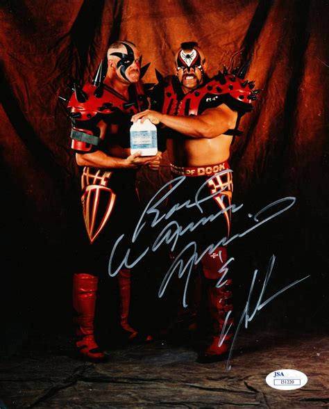 Road Warriors Signed Hawk & Animal 8x10 Photo (JSA COA) | Pristine Auction