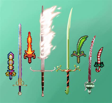 some realistic Terraria swords : r/Terraria