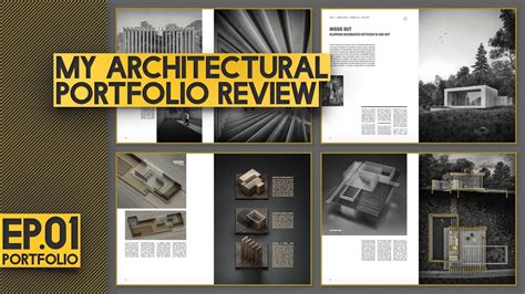 Architectural Portfolio LAYOUT Review | Different TYPES of architectural portfolios - YouTube