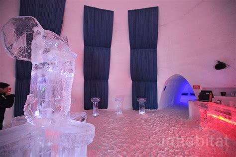 Montreal's Snow Village is a Hotel and Bar Made Entirely From Ice