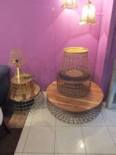 Wired Base Wooden Top Coffee Table - Quality India, Jodhpur, Rajasthan