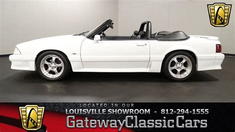 1990 Ford Mustang GT Convertible - Louisville Showroom - Stock # 1534 - YouTube