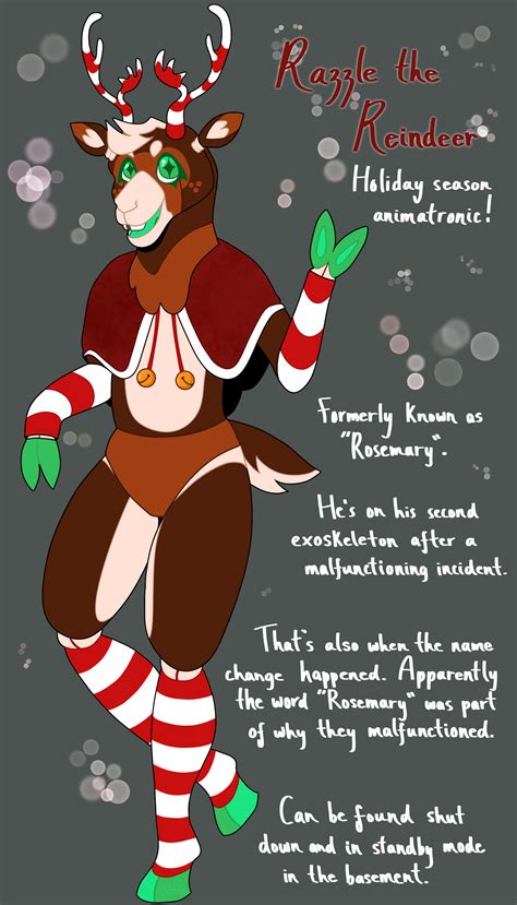 Reindeer Animatronic Adopt [Closed] by Xhat-The-Canine on DeviantArt