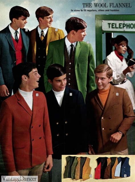 1960s Fashion For Guys