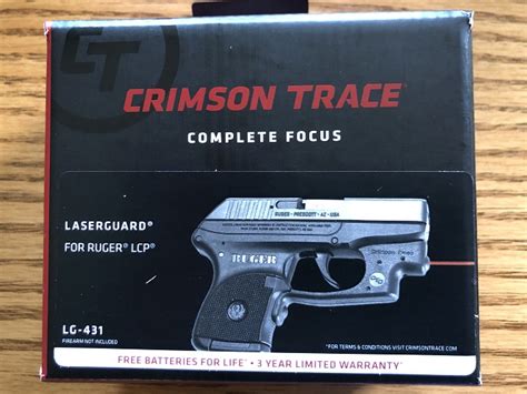 Crimson Trace Laser for Ruger LCP – LG-431 - TJ Target