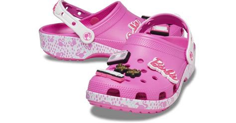 Crocs™ Barbie Classic Clog in Pink | Lyst