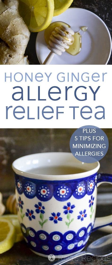 Allergies making you miserable? Find relief and healing with this easy, homemade honey Ginger ...