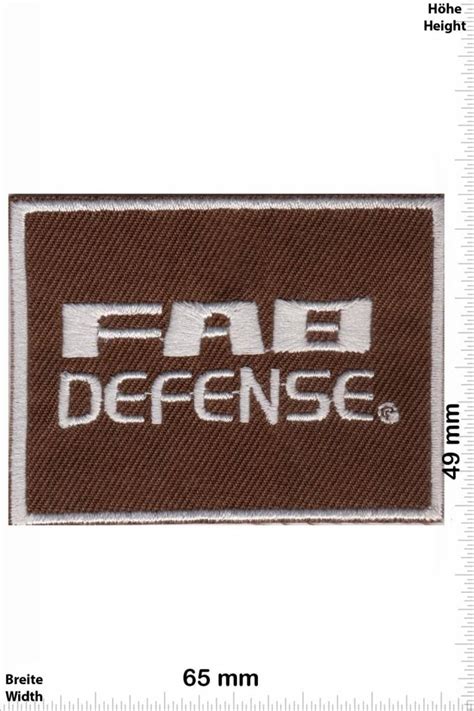 FAB Defense - Patch - Aufnäher - Aufnäher Shop / Patch - Shop - größter ...