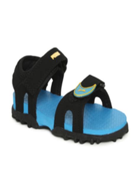 Buy Puma Kids Black Track Junior PS IDP Sports Sandals - Sports Sandals for Unisex 6698953 | Myntra