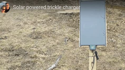 Solar powered trickle charger | Jason Miller - jamzDOTnet