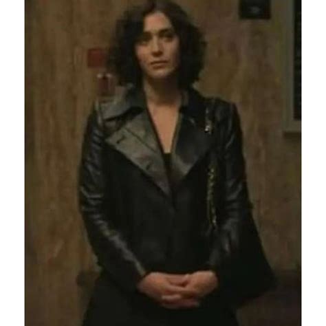 Lizzy Caplan Fatal Attraction S01 Alex Forrest Leather Jacket