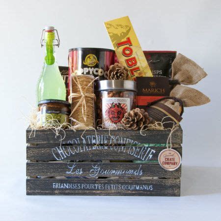 12 Referral Gift Ideas | crates, gourmet, gift baskets