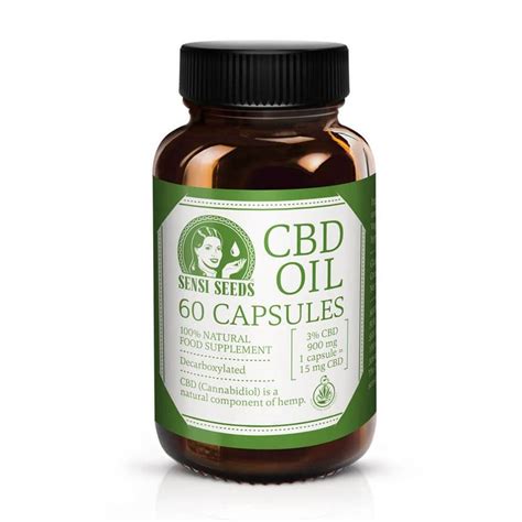 Buy Sensi Seeds CBD Capsules? Order CBD Capsules online! - Raw CBD Webshop