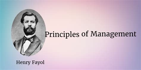 14 Principles of Management by Henri Fayol | Administrative Theory