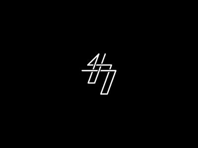 Number 47 Gaming Concept Logo