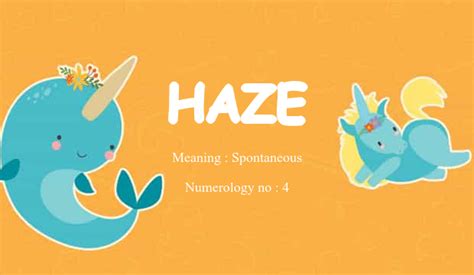 Haze Name Meaning