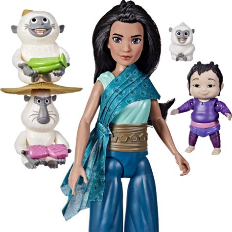 Raya and the Last Dragon Raya, Ongis, and Noi Doll Pack