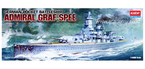 Academy 1/350 Admiral Graf Spee Model Kit