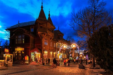 Zakopane, Krupówki / Krupowki - main street of Zakopane, P… | Flickr